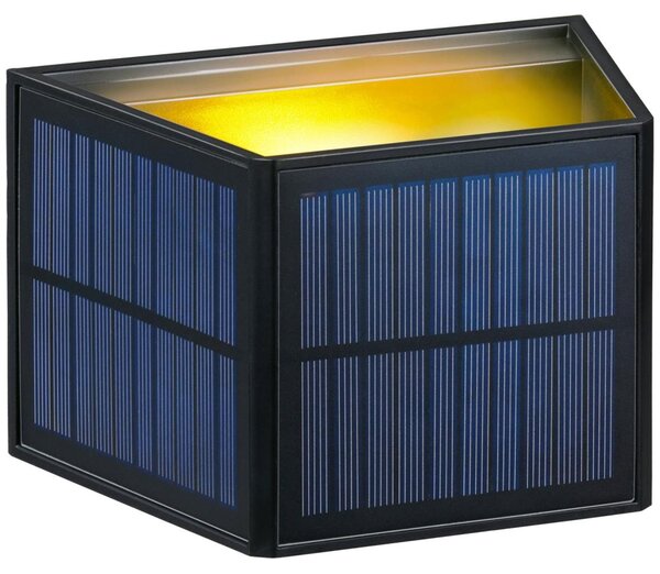 Grundig - Applique solare a LED, 3,7 V, 1800 mAh, IP44