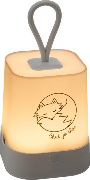 Atmosphera - LED Doty. luce notturna ricaricabile per bambini RABBIT LED/3,7V 1200mAh grigio