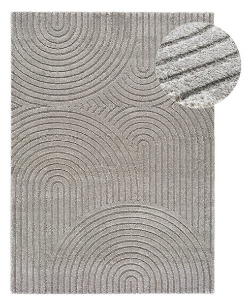 Tappeto grigio , 160 x 230 cm Yen One - Universal
