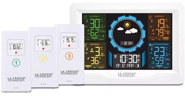 Stazione meteorologica bianca La crosse technology WS6304WHI