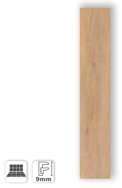 Pavimento in Gres Porcellanato Effetto Legno Rovere e Texture Delicata 20x120 - CCGC002