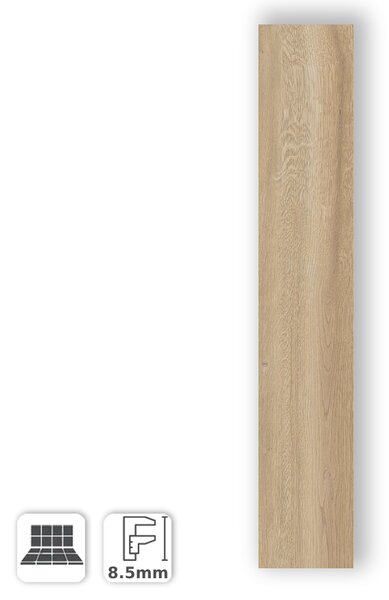Listone in Gres Porcellanato Effetto Legno Miele Dorato 20x120 - APW01