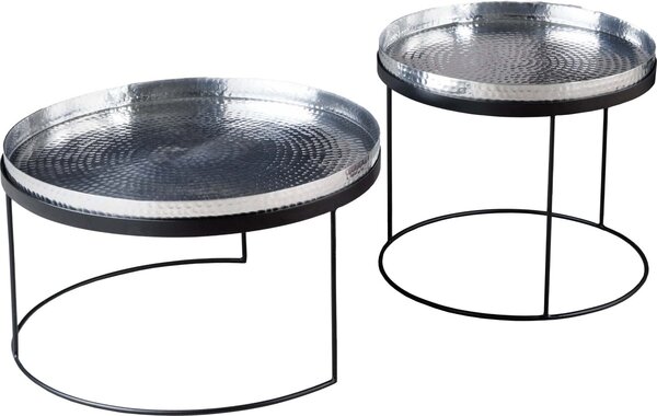 Tavolino da salotto argento, design moderno, per il soggiorno. ACQUISTA ORA