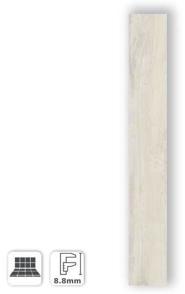 Gres Porcellanato Effetto Legno Antico e Vissuto Bianco 20x120 - LFCB025