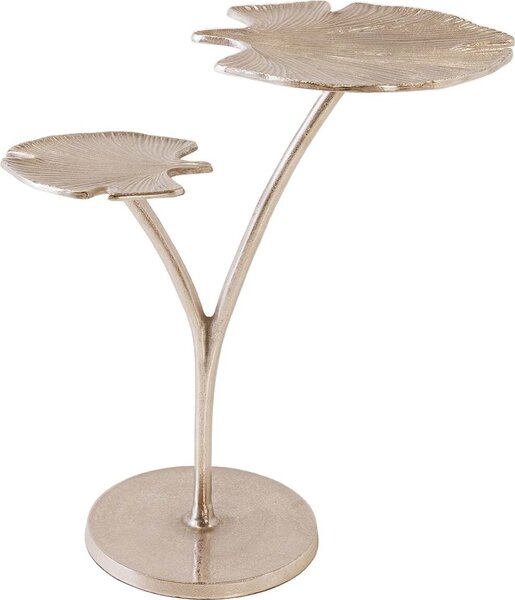 Tavolino da 55 cm, design argento, moderno, per soggiorno - ACQUISTA ORA