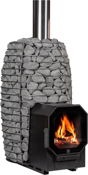 Stufa a legna per sauna HUUM HIVE Flow LS, 2 BImSchV