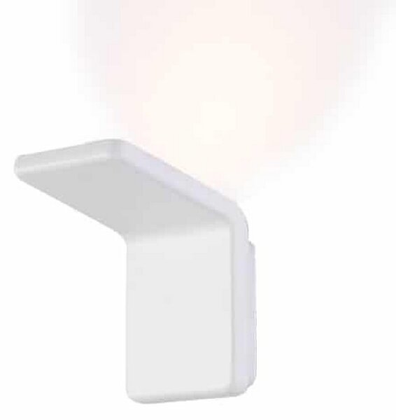 Applique Led da parete Double 10W Bianco IP20 Bianco caldo 3000K M LEDME
