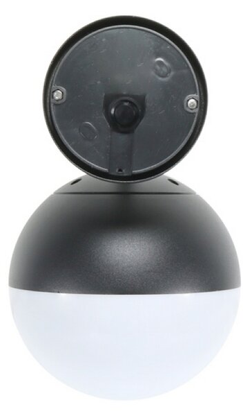 Applique da parete Cam Nero IP44 1 x E27 M LEDME