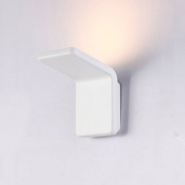 Applique Led da parete Double 10W Bianco IP20 Bianco caldo 3000K M LEDME