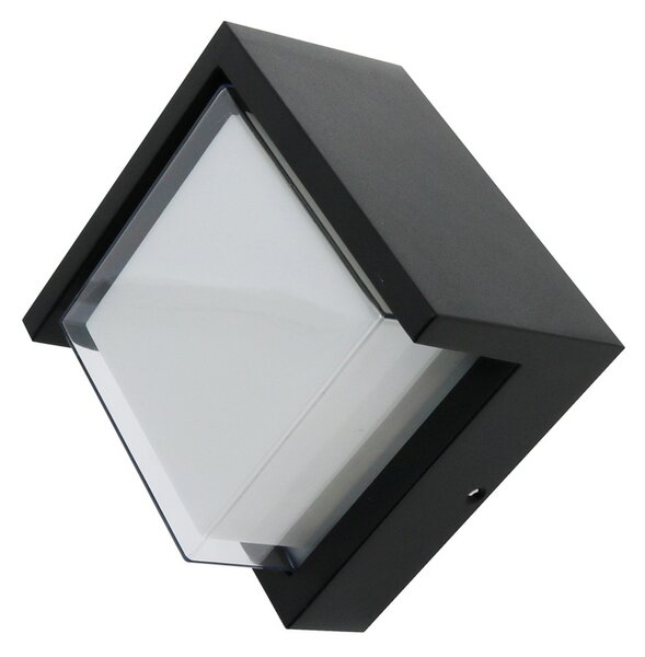 Applique Led da parete Cinza 12W Nero IP65 CCT Temperatura colore regolabile M LEDME