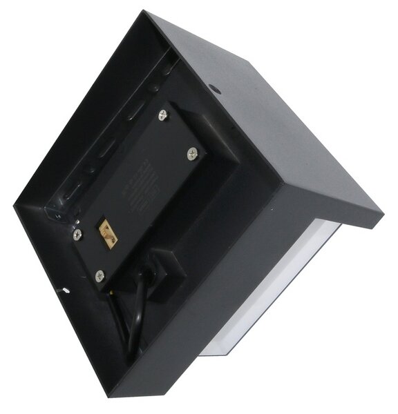 Applique Led da parete Cinza 12W Nero IP65 CCT Temperatura colore regolabile M LEDME
