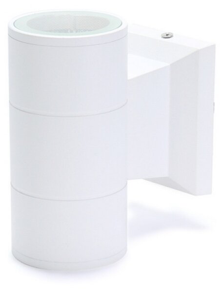 Applique Led da parete Tubo 2x3W Bianco IP54 Bianco caldo 3000K M LEDME