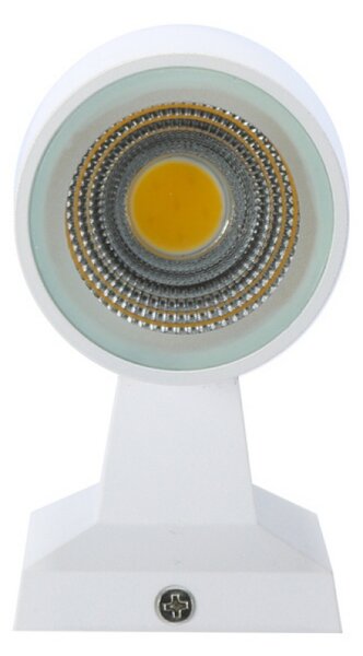 Applique Led da parete Tubo 2x3W Bianco IP54 Bianco caldo 3000K M LEDME