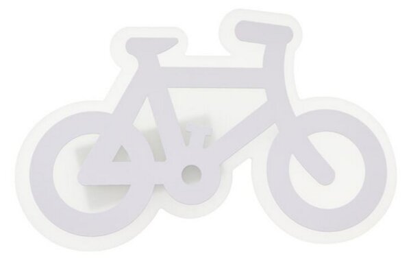 Applique Led da parete Bicycle 36W Bianco IP20 Bianco caldo 3000K M LEDME