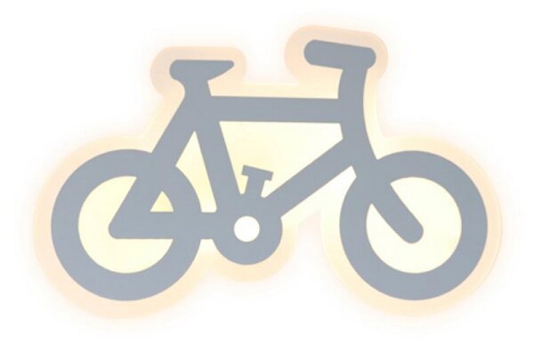 Applique Led da parete Bicycle 36W Bianco IP20 Bianco caldo 3000K M LEDME