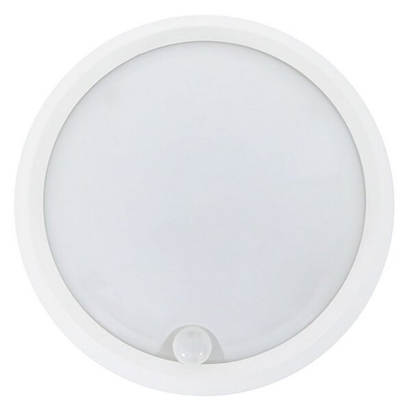 Applique Led da parete Sfera 12W Bianco IP64 con sensore di movimento Bianco freddo 6000K M LEDME