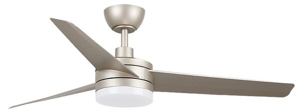 Lampadario Ventilatore da soffitto Grey Curve 24W illuminazione Led regolabile con telecomando M LEDME