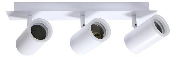 Lampadario da soffitto State Bianco 3 Faretti GU10 Orientabili M LEDME