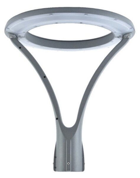 Lampione stradale Led Minamal 100W Grigio IP65 Bianco freddo 5000K M LEDME