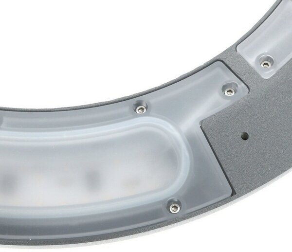 Lampione stradale Led Minamal 100W Grigio IP65 Bianco freddo 5000K M LEDME
