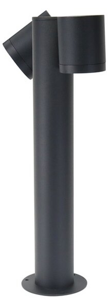 Lampioncino Led Urbano Nero 44cm IP44 2 x GU10 M LEDME