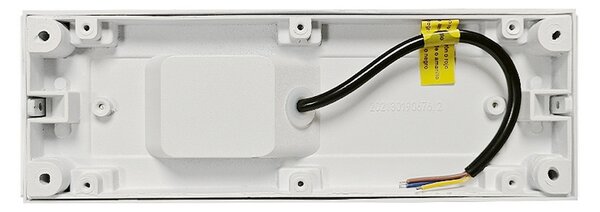 Segnapasso Led Bianco 5W da incasso a parete Rettangolare IP54 Bianco neutro 4000K M LEDME