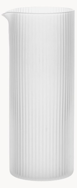 Caraffa in vetro soffiato millerighe Ripple, 400 ml