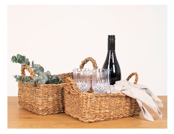 Cestini in seagrass in set da 2 32x23x13 cm Morella - House Nordic