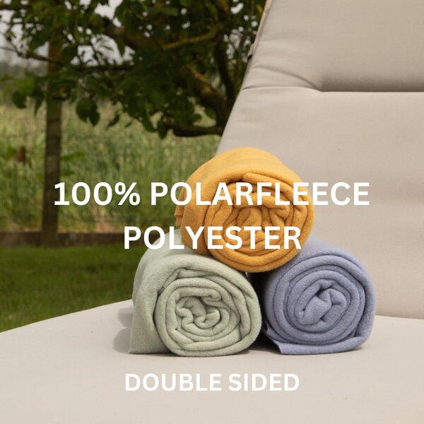 Coperta marrone in vello 130x160 cm Riso – Tiseco Home Studio
