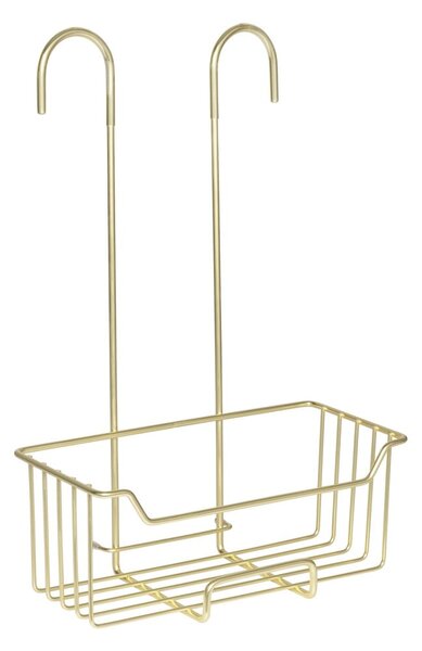 Mensola da bagno sospesa in acciaio inox color oro Milo - Wenko