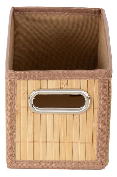 Scatola in bambù di colore naturale 15x31x15 cm - Compactor