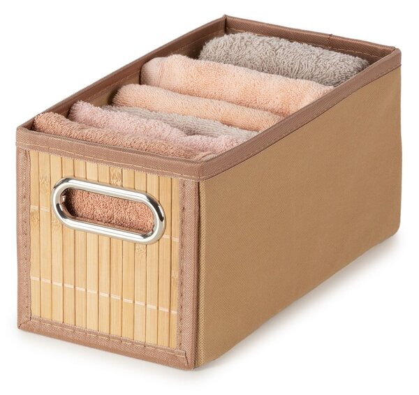 Scatola in bambù di colore naturale 15x31x15 cm - Compactor