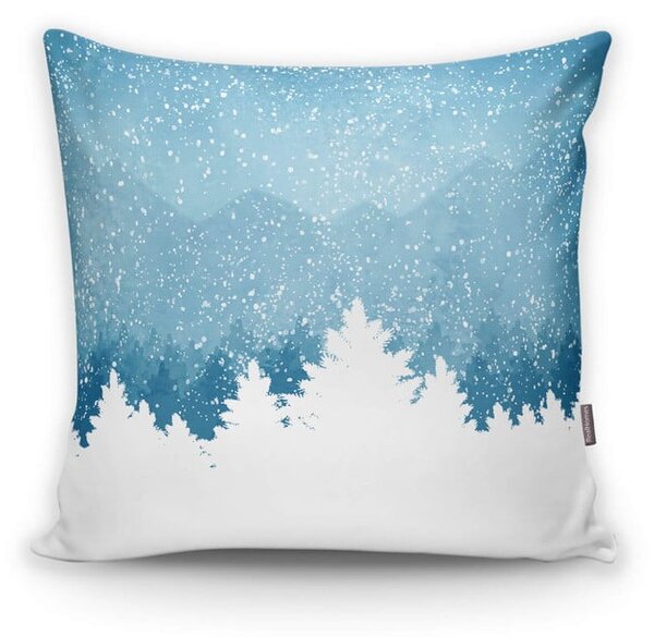 Set di 4 federe natalizie e runner da tavola Winter Wonderland - Minimalist Cushion Covers