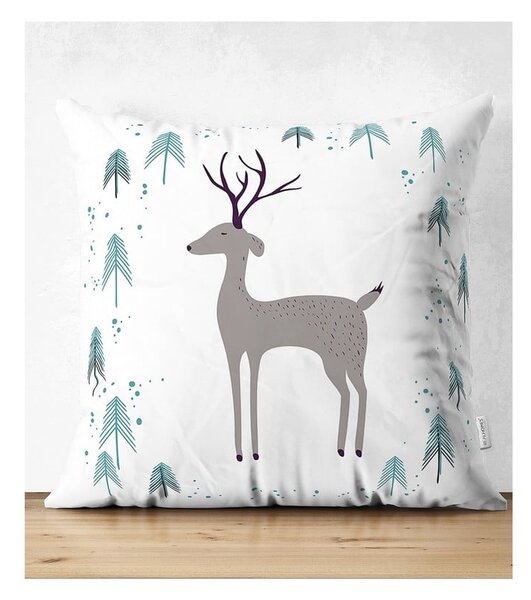 Set di 4 federe natalizie e runner da tavola Winter Wonderland - Minimalist Cushion Covers