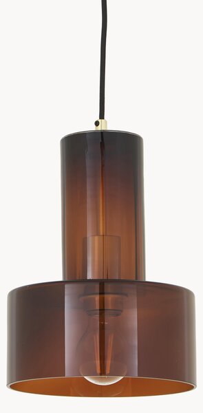 Lampada a sospensione piccola in vetro Flowy