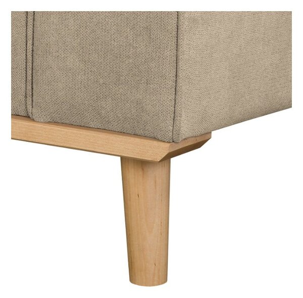 Divano beige 193 cm Beata - Ropez