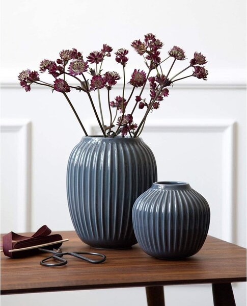 Vaso in ceramica grigia Hammershøi - Kähler Design