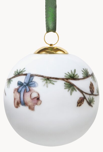 Pallina albero di Natale in porcellana Hammershøi