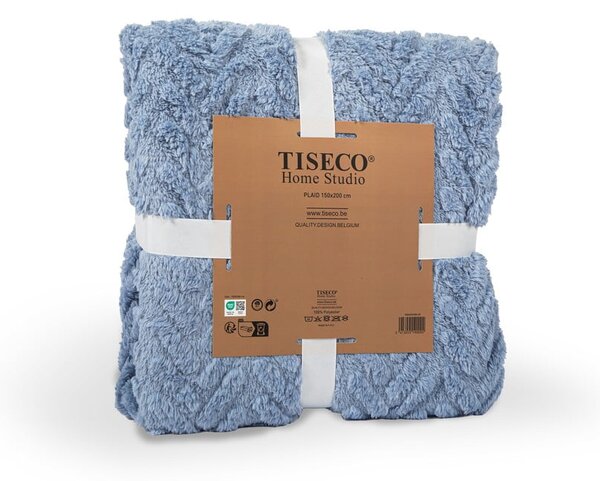 Coperta blu in micropile 150x200 cm Rena – Tiseco Home Studio