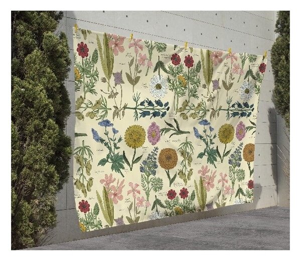 Coperta da picnic Manta Picnic con motivo vegetale, 140 x 170 cm Botanical - Surdic