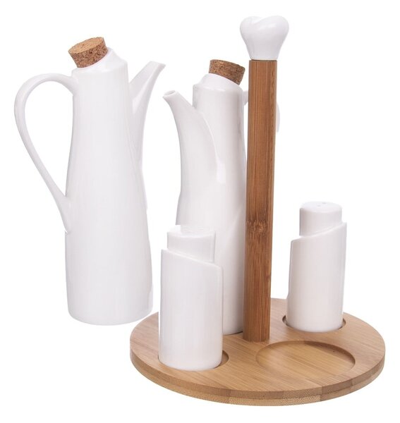 Set di condimento in porcellana Whiteline - Orion