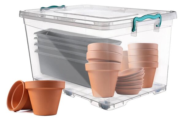 Scatola di plastica con coperchio Multi - Orion