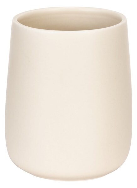Tazza in ceramica color crema per spazzolini da denti Margo - Allstar