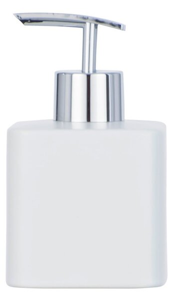 Distributore di sapone in ceramica grigio chiaro, 290 ml Hexa - Wenko