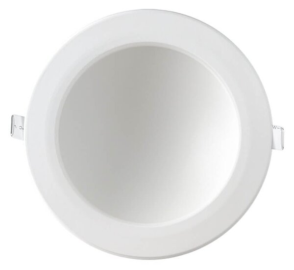 Faro LED da incasso Rotondo Luce INDIRETTA 20W Foro Ø155mm Colore Bianco Caldo 3.000K