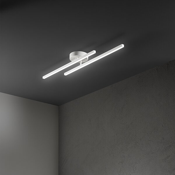 Applique Moderna Syncro Bianco Led