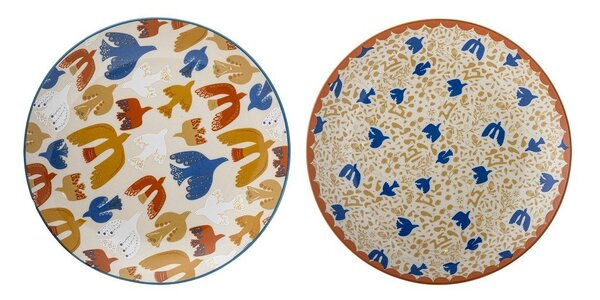 Set di piatti in gres 2 pz ø 25 cm Anniversary – Bloomingville