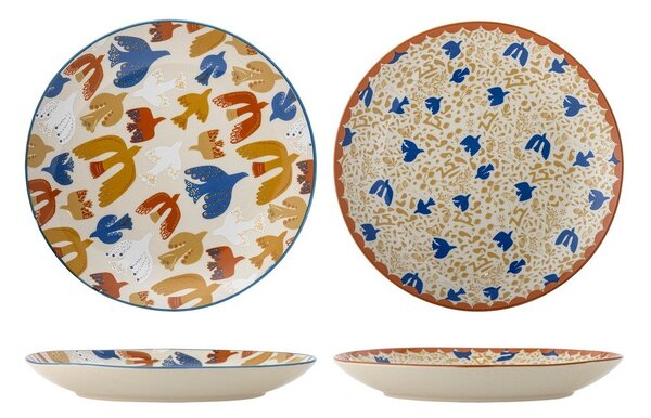 Set di piatti in gres 2 pz ø 25 cm Anniversary – Bloomingville