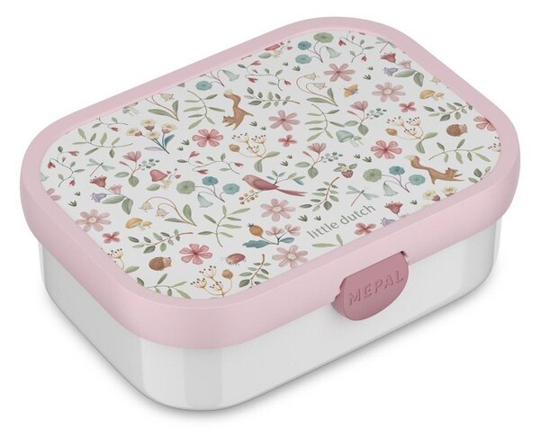Portapranzo per bambini bianco/rosa in plastica Fairy Wonders by Little Dutch – Mepal