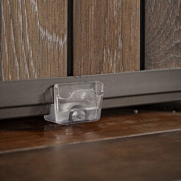 Vaso per fiori in plastica con sistema di auto-irrigazione Deco Rectangle – Keter